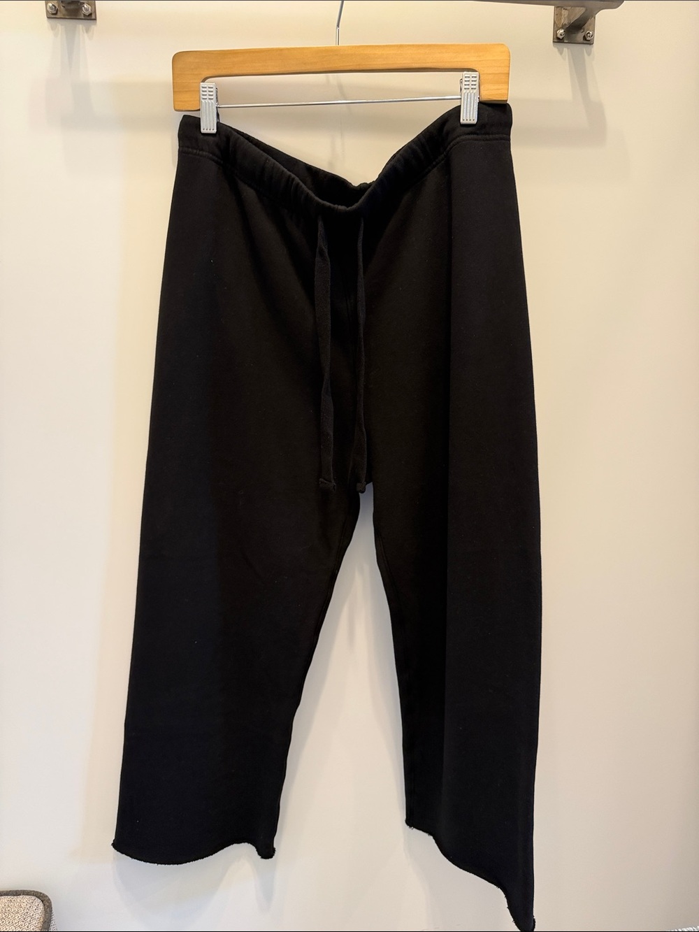 Frank & Eileen Catherine sweatpants Black Drawstring Jogger Pants NWOT size L